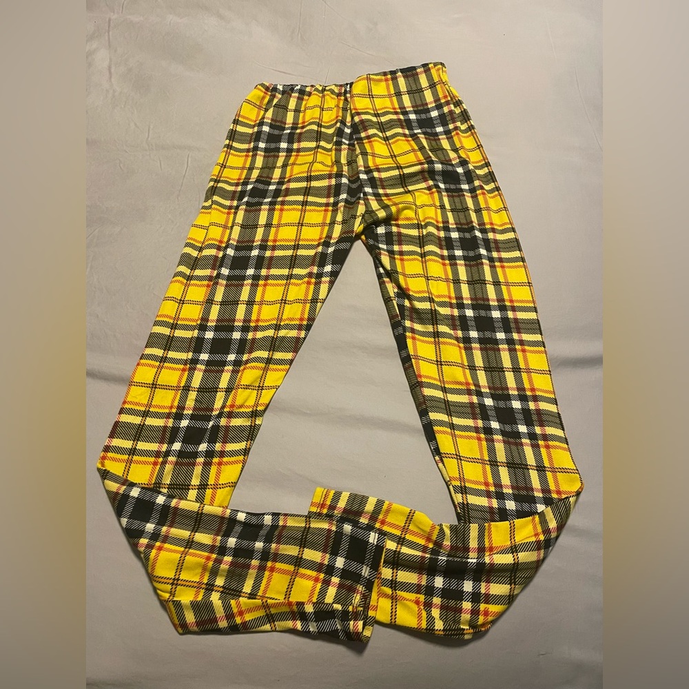 Plaid Fashion Nova Leggings